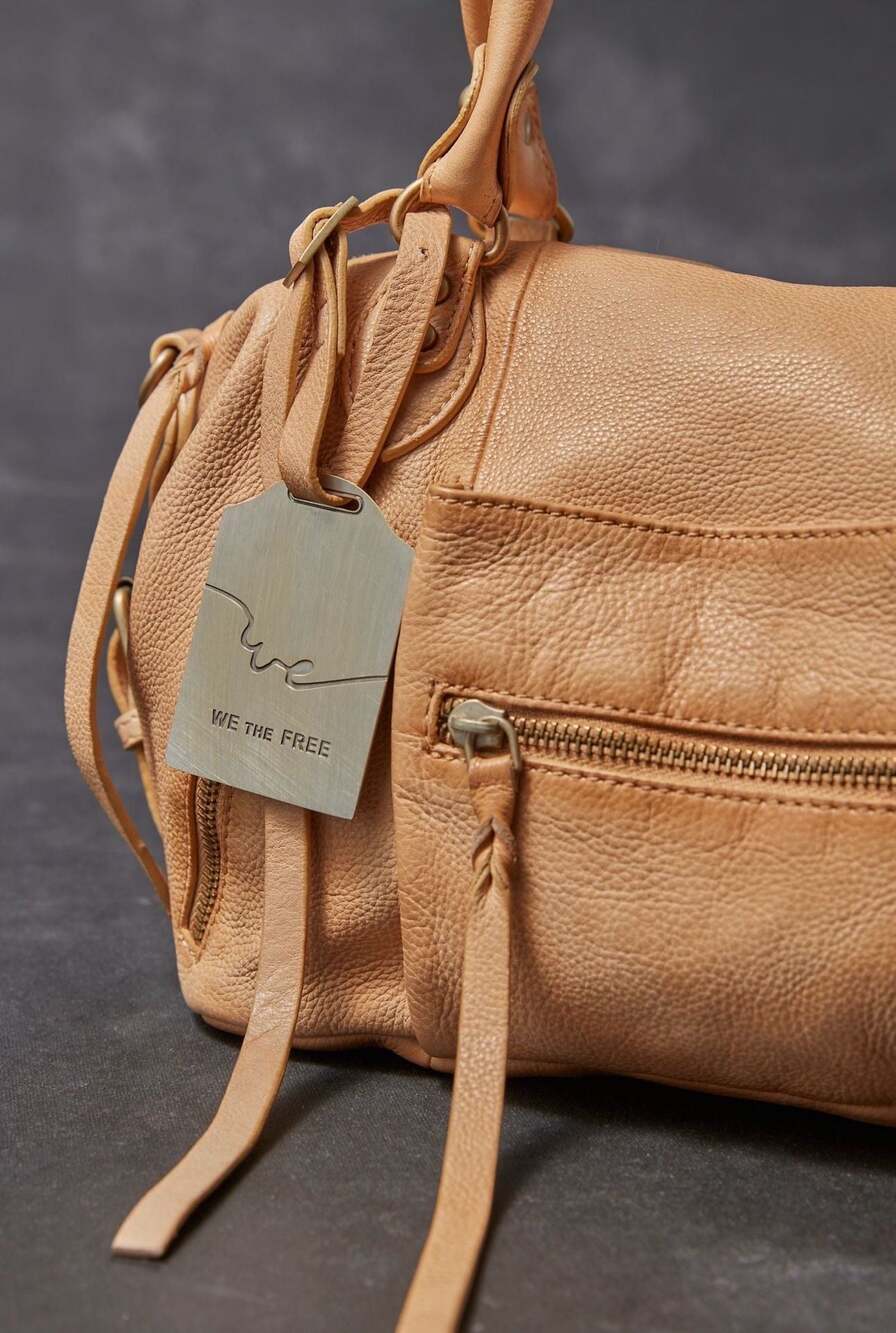 We The Free Baby Emerson Leather Tote Bag NWT - Picture 3 of 7